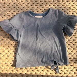 Cutest Mabel + Honey ruffle sleeve top